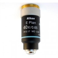 Objetiva  Planacromática  de 40x / 0,65 para Microscópio Nikon Eclipse E200